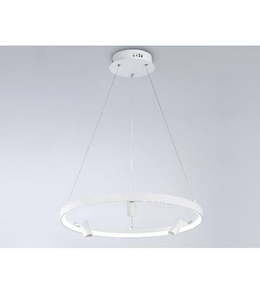 Светильник Ambrella light FL5281/1+3 WH белый 50W 3000K/4200K/6400K+4200K D500*1200 (ПДУ ИК)