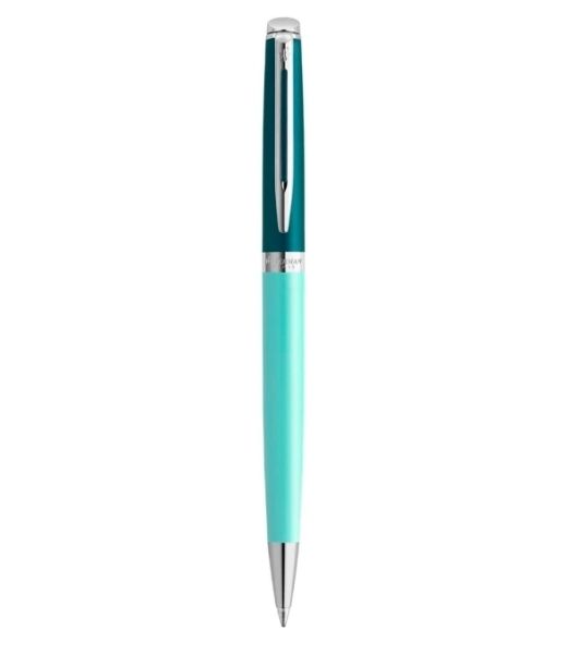 Ручка шариковая Waterman Hemisphere Colour Blocking (2190125) Green CT, M, синие чернила, подарочная коробка