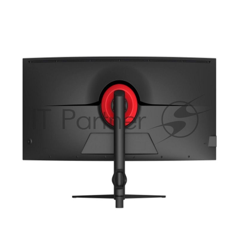Монитор 34" Lime G340A VA 3440x1440, 165 Гц, 1 мс, 21:9, 300 кд/м², 2xHDMI, 2xDP, 1x3.5 мм, 4000:1, изогнутый, 2x2 Вт, черный