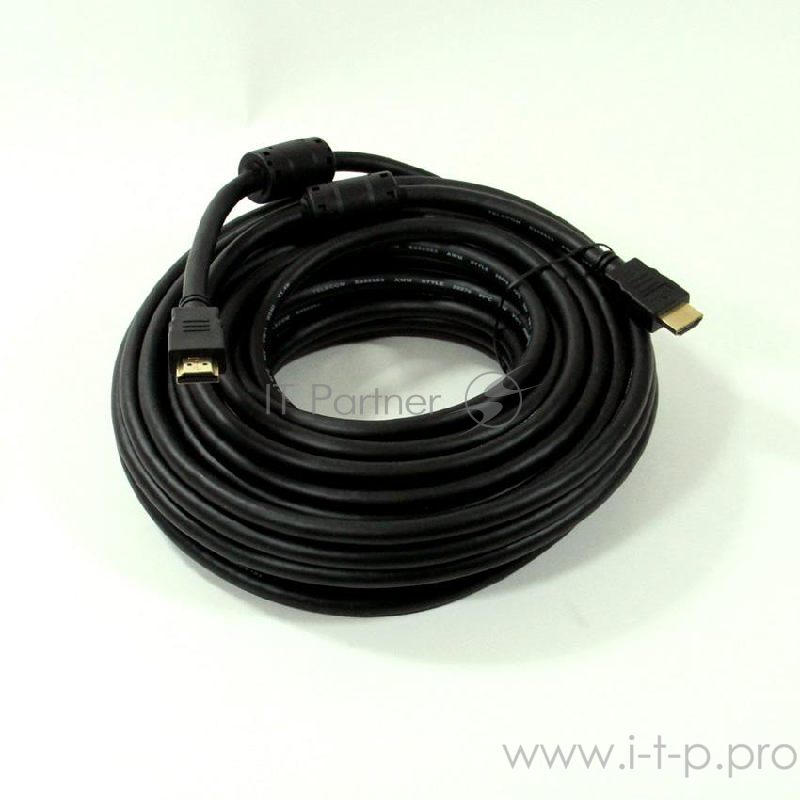Кабель Telecom HDMI 19M/M 1.4V+3D, 15м 2 фильтра
