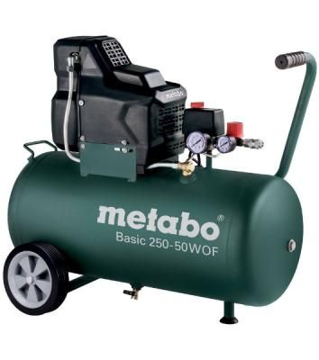 Компрессор Metabo Basic 250-50 W OF  601535000 безмасл. 1.5кВт,50л