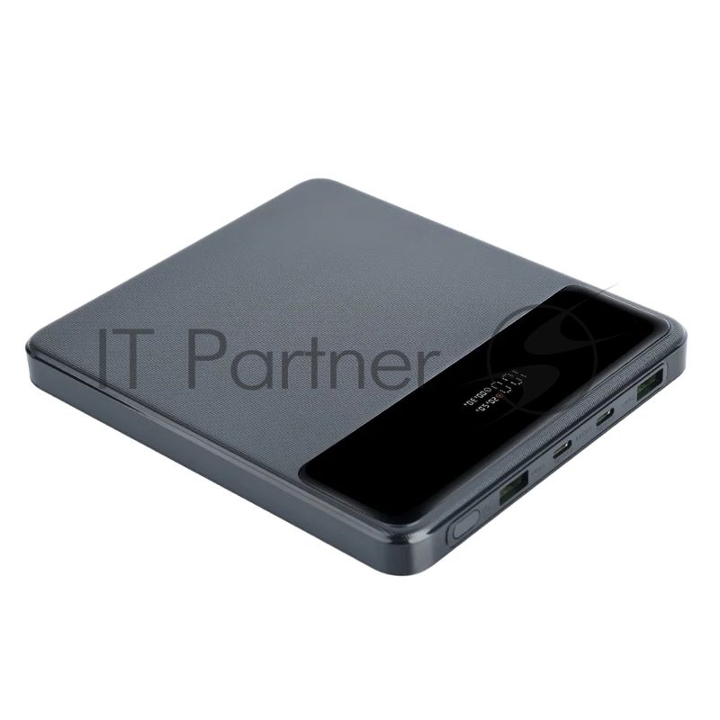 Портативный аккумулятор Perfeo Powerbank LAPTOP 105W 20000 mAh/LED дисплей/PD + QC 3.0/2 Type-C/2USB/Выход: 5A,max105W черный (PF_E1472)