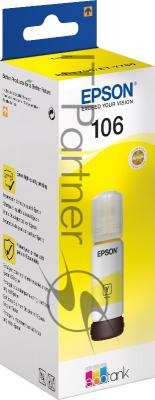 Чернила Epson 106Y C13T00R440 желтый (70 мл) для Epson L7160/7180