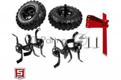 Мотоблок ЗУБР МТУ-350 бензиновый усиленный 212 см3