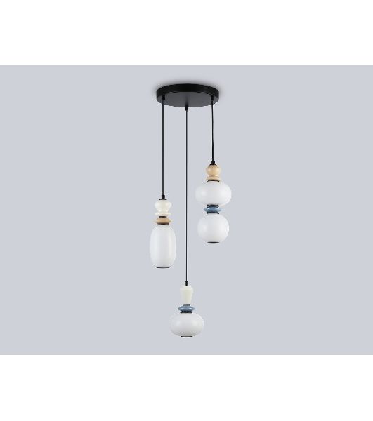 Светильник Ambrella light LH53143/3 BK/WH черный/белый 19W 3000K D330*1630