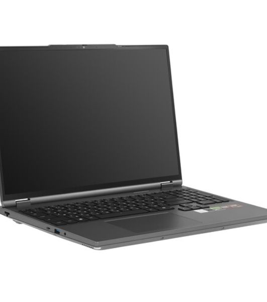 Ноутбук CHUWI GameBook 16"(2560x1600 IPS (300Hz) )/AMD Ryzen 9 9955HX(2.5Ghz)/32768Mb/1024SSDGb/noDVD/Ext:NVIDIA GeForce RTX 5070 Ti(12288Mb)/Cam/BT/WiFi/80WHr/war 1y/2.3kg/Grey/Win11PRO + мышь