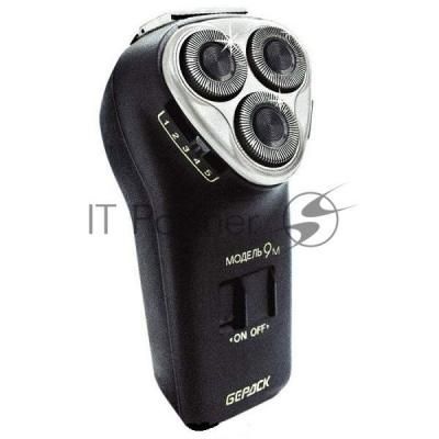 Электробритва Бердск 9М черный/стальной