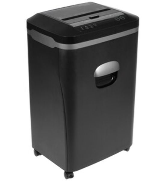 Шредер Office Kit SA80 2x10 (секр.P-5)/фрагменты/80лист./20лтр./скрепки/скобы/пл.карты/CD