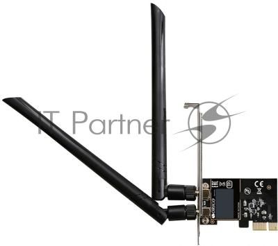 Сетевой адаптер ORIGO OWN1200A/A1A PCI-E Wi-Fi AC1200, 2.4/5 ГГц, 2 съемные антенны 5 dBi