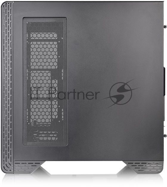 Компьютерный корпус Thermaltake S300 TG черный без БП ATX 6x120мм 6x140мм 3x200мм 2xUSB2.0 1xUSB3.0 audio bott PSU