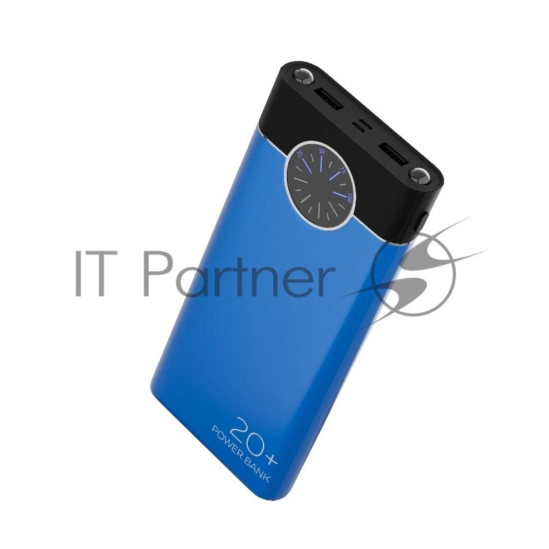 Портативный аккумулятор More choice (4610196406751) PB40-20 20000mAh Blue