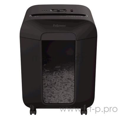 Шредер Fellowes PowerShred LX85 (секр.P-4)/перекрестный/12лист./19лтр./скрепки/скобы/пл.карты