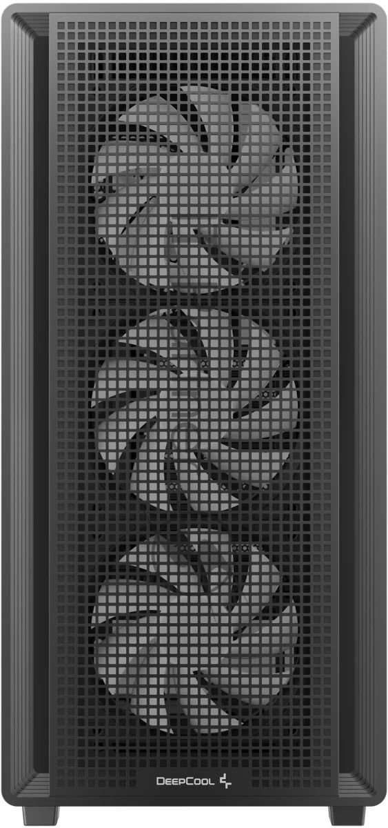 Корпус DeepCool CC550 4F, Midi-Tower, чёрный, 4 x 120 мм