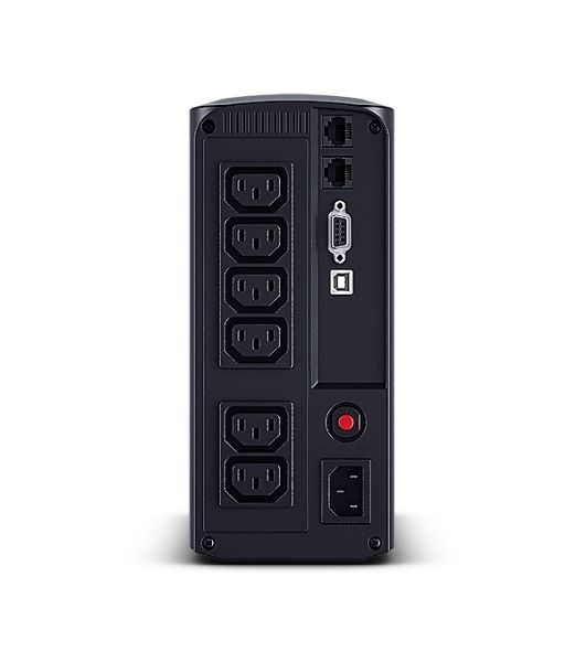 Источник бесперебойного питания CyberPower VP700EILCD/700 ВА/390 Вт/USB/RS-232/RJ-11/RJ-45/6 x IEC 320 C13 (компьютерная)