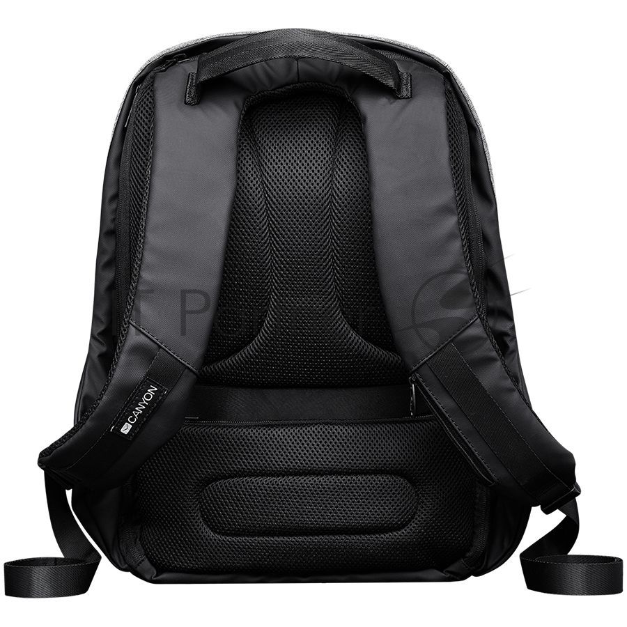 Рюкзак Anti-theft backpack for 15.6"-17" laptop, material 900D glued polyester and 600D polyester, black, USB cable length0.6M, 400x210x480mm, 1kg,capacity 20L