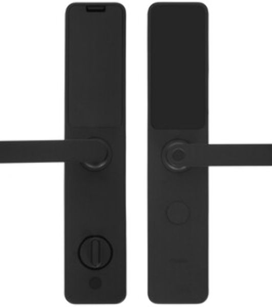 Умный замок Aqara A100 Zigbee врезной разбл.отпеч.паль. черный (ZNMS02ES)