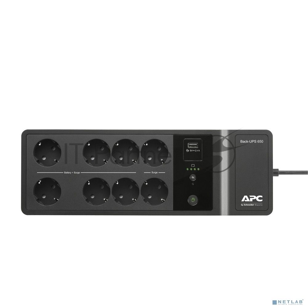 Источник бесперебойного питания APC Back-UPS BE650G2-GR/650ВА/400Вт/8xCEE 7 (евророзетка)