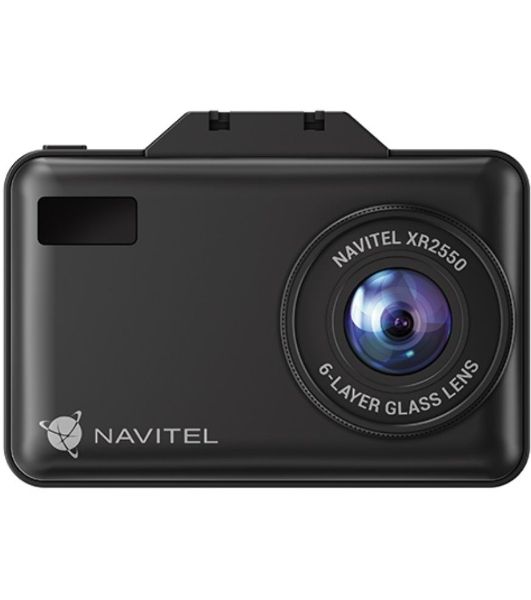 Видеорегистратор с радар-детектором Navitel XR2550 GPS, 1920x1080, 2.31", GPS, Wi-Fi, G-сенсор, GPS-информатор
