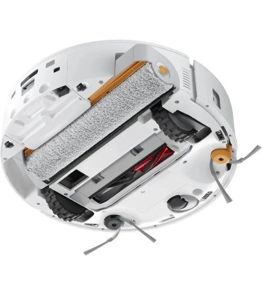 Робот-пылесос Roborock Qrevo Curv 2 Flow белый,  5200 мАч Li-Ion, уборка влажная/сухая, пылесборник контейнер 0,32 л