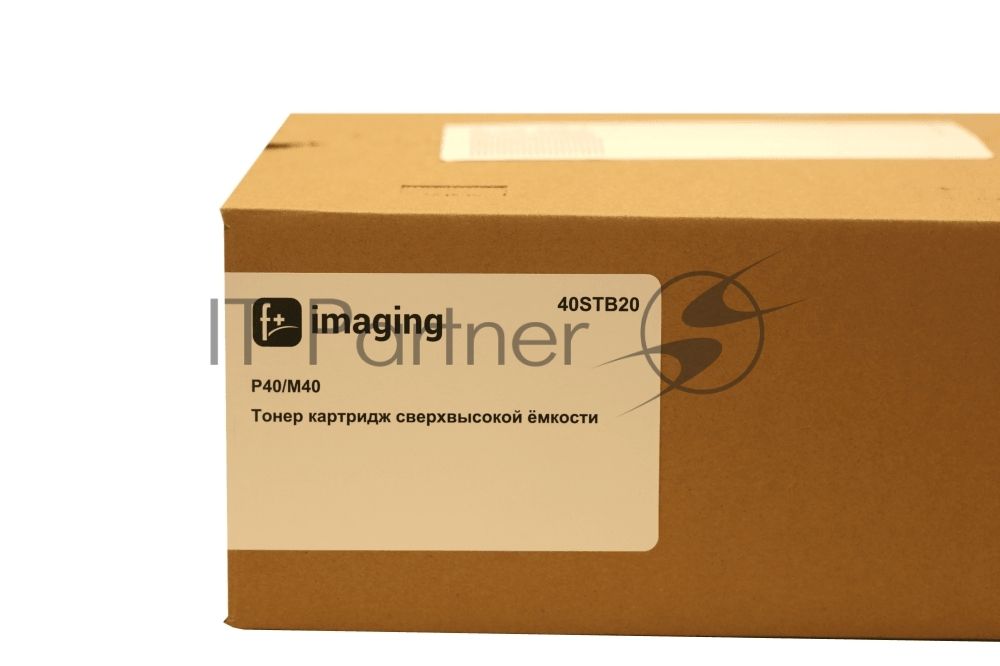 Картридж лазерный Fplus 40STB20 черный (20000 стр.) для f+ P40dn/M40adn