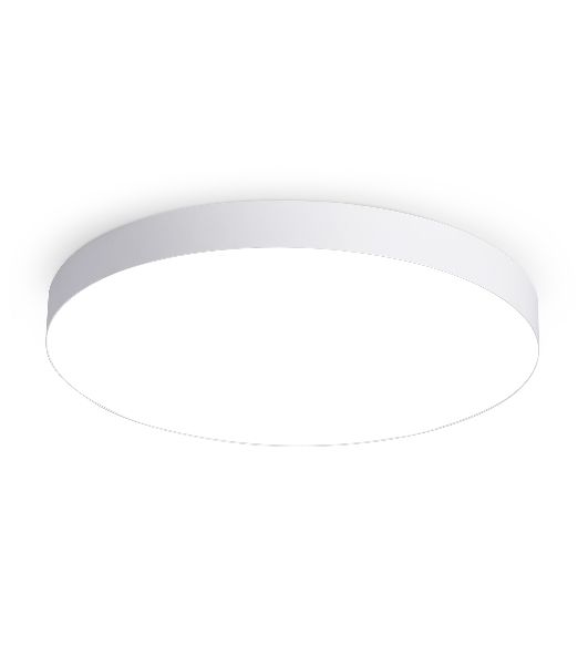 Потолочный светодиодный светильник Ambrella light FV5536 WH белый LED 90W 4200K D600*58 (Без ПДУ)