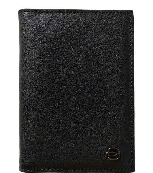 Обложка для документов Piquadro Black Square PP5256B3/N, черный, натур.кожа