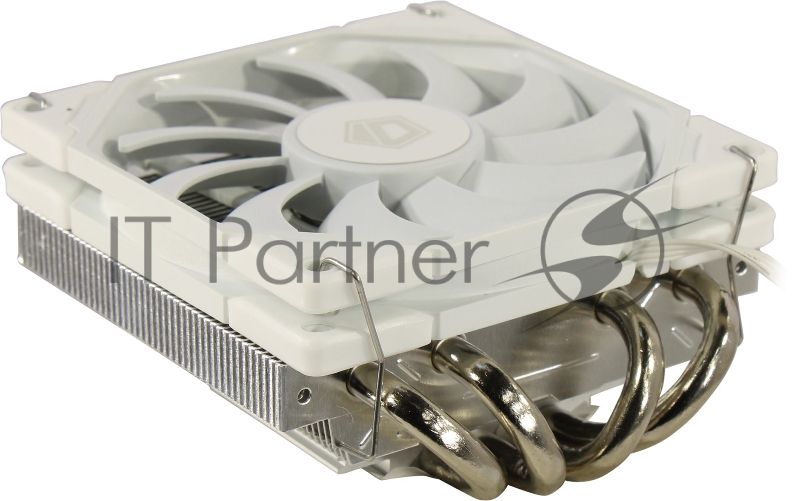 Вентилятор для процессора ID-COOLING IS-40X-V3 Socket AM4/AM5/115x/1200/1700, 92mm, 2800rpm, 35.2 дБ, 95W, PWM 4-pin, Al-Cu (IS-40X-V3 WHITE)