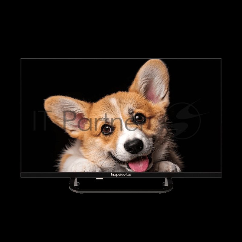 Телевизор Topdevice 24" TDTV24CS03H черный LED HD 60Hz Smart YaOS 1/8Gb
