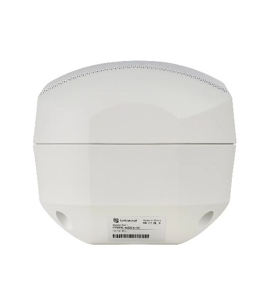 Акустическая система Intrend ITSPK-MSK4-W двухполосная, корпусная: 4"СЧ, 1"ВЧ, 2.5Вт/5Вт/10Вт/20Вт 100V/70V/8Ом, IP66. Корпус полипропилен, алюминиевый гриль. Цвет белый. Крепление в комплекте. (в упаковке 2шт, цена указана за 1шт)