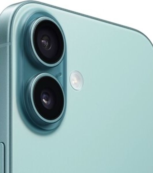 Смартфон Apple iPhone 16 A3287, 8/128Gb, бирюзовый