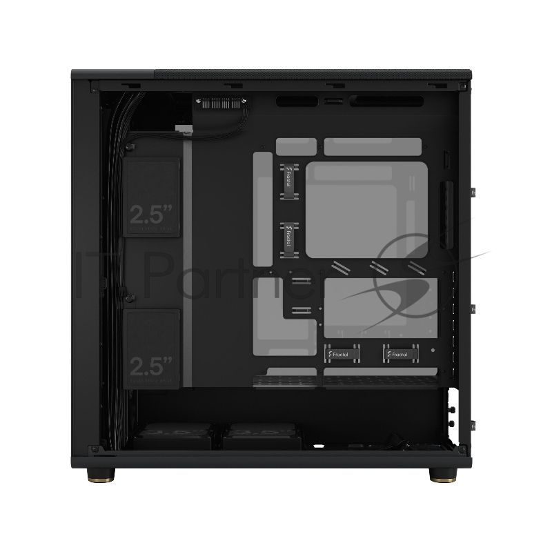 Корпус ПК без блока питания Fractal Design North XL RC Charcoal TG Dark, Full-Tower, 3x140mm, 2xUSB-A 3.0 + 1xUSB 3.2 Type-C, ATX, mATX, mITX черный