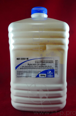 Тонер для Kyocera TK-550/580/590/880/895/8115/8600/5140/5150/5195 Yellow (Tomo VF03-Y) (кан. 1кг) Black&White Standart