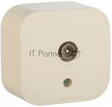 Розетка телевизионная TV Legrand 782245 (Слоновая кость)