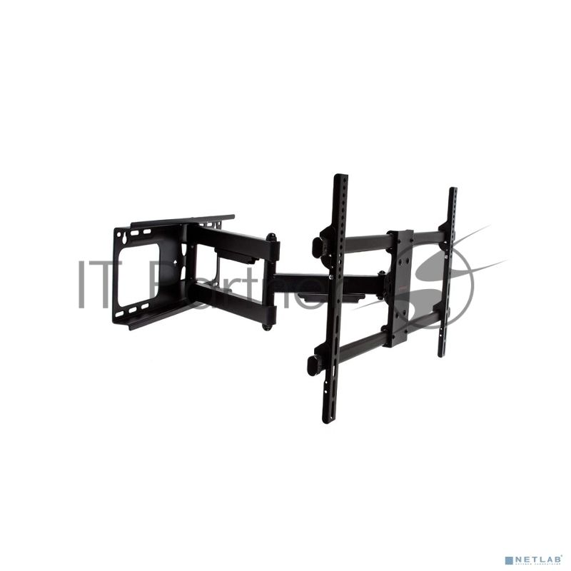 Кронштейн для телевизора Arm Media PARAMOUNT-60 черный 32"-75" макс.60кг настенный поворот и наклон