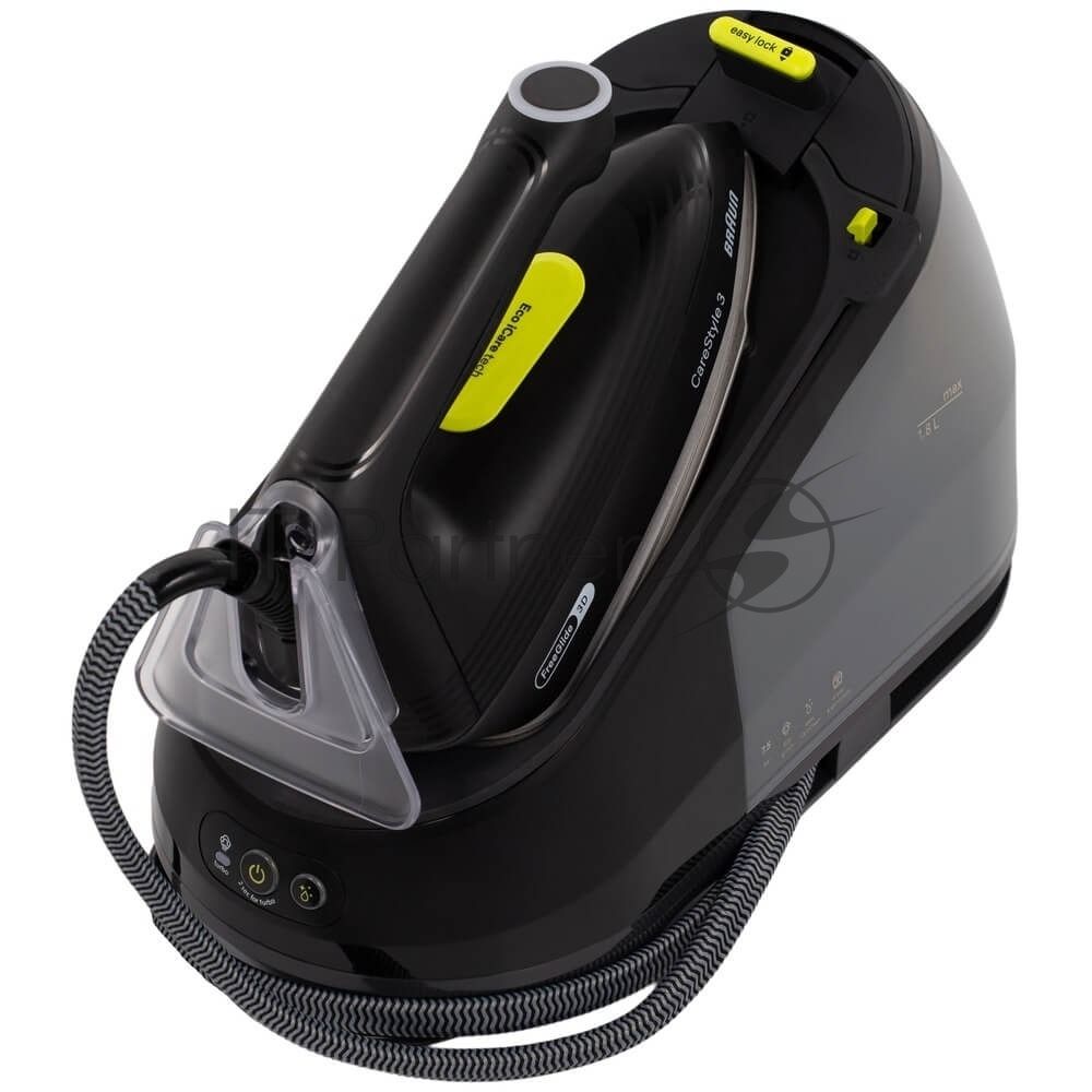 Парогенератор Braun IS3257BK черный, 2200 Вт, 130 г/мин, 500 г/мин, 1800 мл
