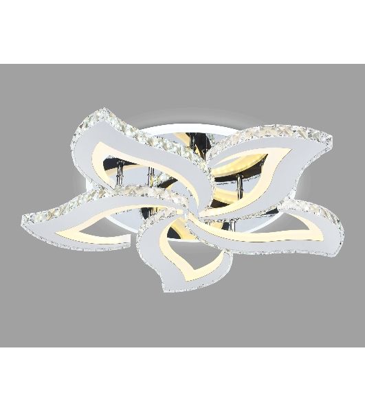 Управляемый светодиодный светильник Ambrella light FA1723/5 CH хром 105W 3000K/4200K/6400K 550*540*90 (ПДУ РАДИО 2.4G)
