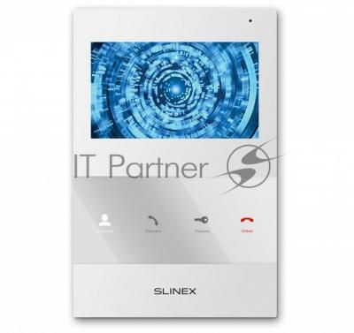 Монитор LCD 4.3" IP DOORPHONE SQ-04M черный SLINEX