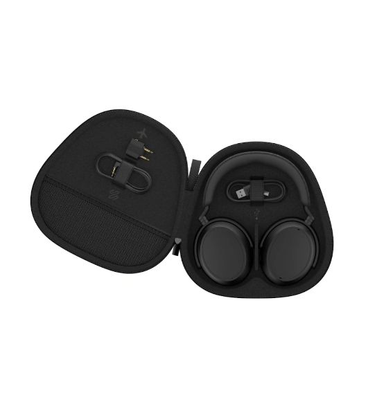 Беспроводные/проводные наушники Sennheiser Momentum 4 Wireless графитовый, полноразмерные, Bluetooth + проводной, активное шумоподавление, до 60 ч
