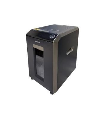 Шредер Office Kit SA200M 1,9х10 черный/серый с автоподачей (секр.P-5) фрагменты 220лист. 40лтр. скобы пл.карты