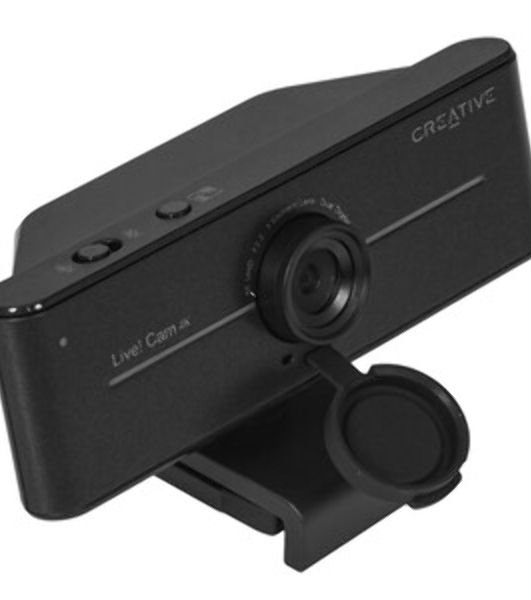 Веб-камера Creative Live! Cam 4K 3840x2160, 30 кадр/с, USB Type-A, микрофон, шторка приватности, универсальное крепление