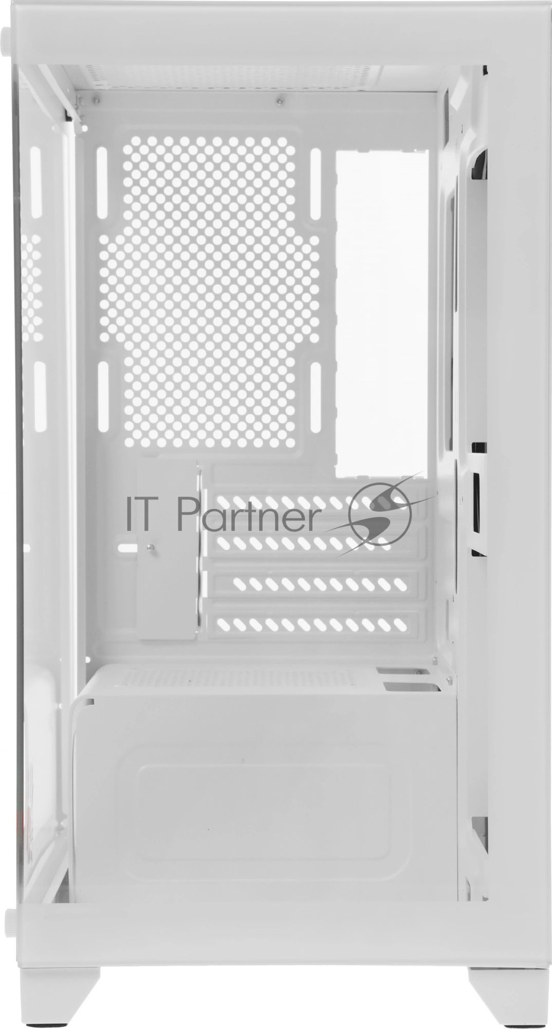 Компьютерный корпус Bloody BD-CC103 белый без БП mATX 7x120мм 1xUSB 2.0 1xUSB 3.0 audio bott PSU