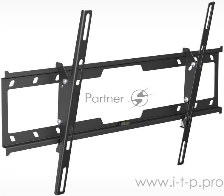 Кронштейн Holder LCD-T6628-B черный Диагональ: от 32-70. до 45кг. от стены: 57мм. Угол наклона:+2⁰ + 15⁰, Поворот:0⁰ Vesa  600*400, 400*400, 400*200, 400*300, 300*300, 200*300, 200*200, 100*100