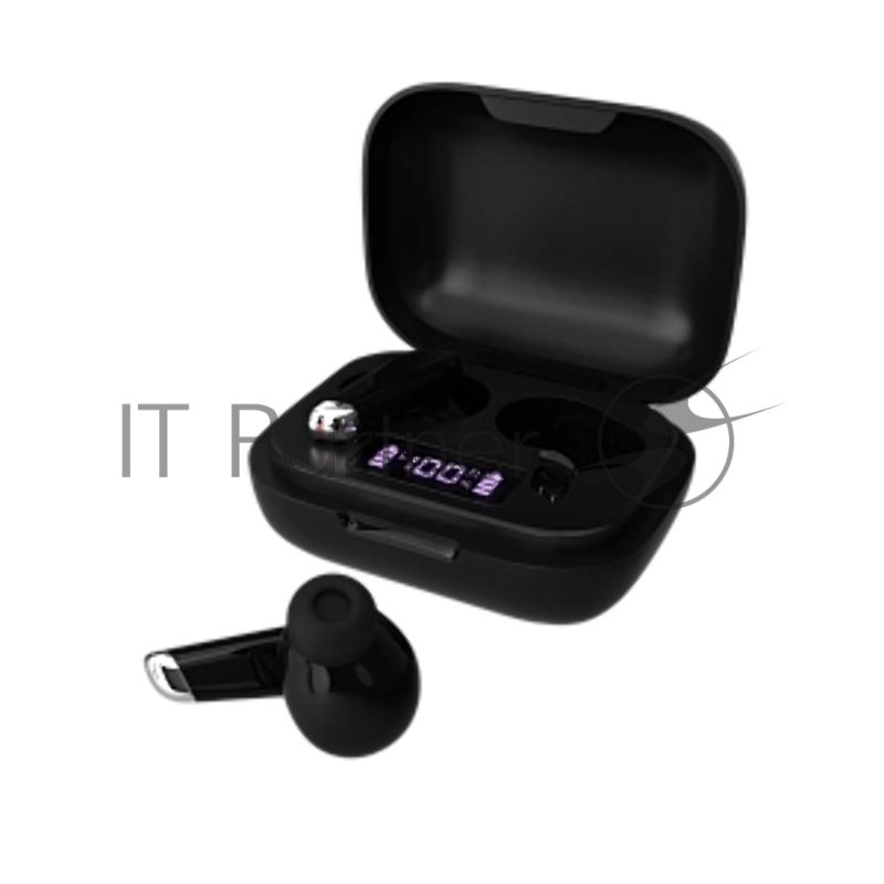 Наушники беспроводные Smart вакуумные функция Power Bank и фонарик More choice BW45S TWS черный