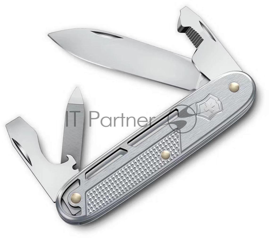 Нож перочинный Victorinox Synergy Alox (0.8216.26) 93мм 9функц. серебристый