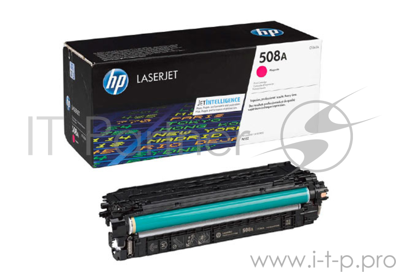 Тонер Картридж HP 508A CF363A пурпурный для HP CLJ M552/M553 (5000 стр.)