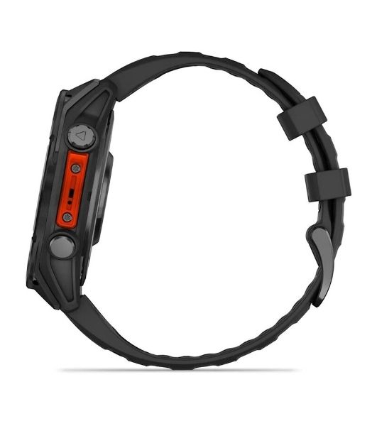 Умные часы Garmin Fenix 8 1.4" AMOLED, Wi-Fi, Bluetooth, NFC, 100м, серый / черный