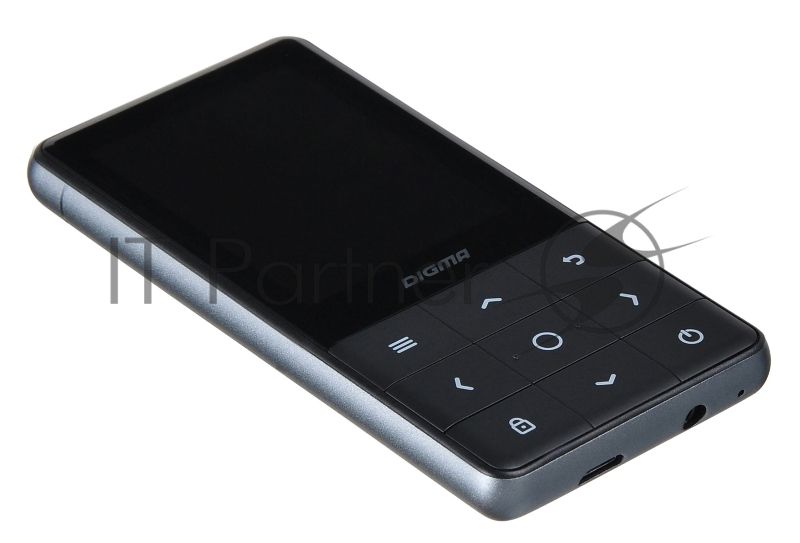 Плеер Hi-Fi Flash Digma Y4 BT 16Gb черный/2.4"/FM/microSDHC