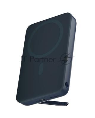 Портативный аккумулятор Aukey Magnetic 10000 Qi синий
