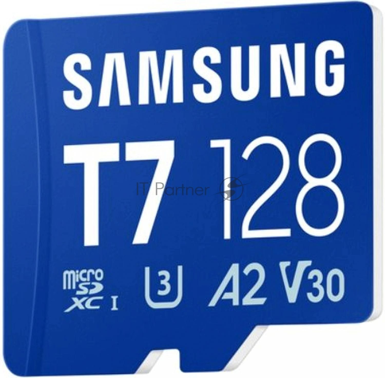Карта памяти MicroSDXC 128GB Samsung MB-MB128T/WW T7 UHS-1 U3 A2 V30