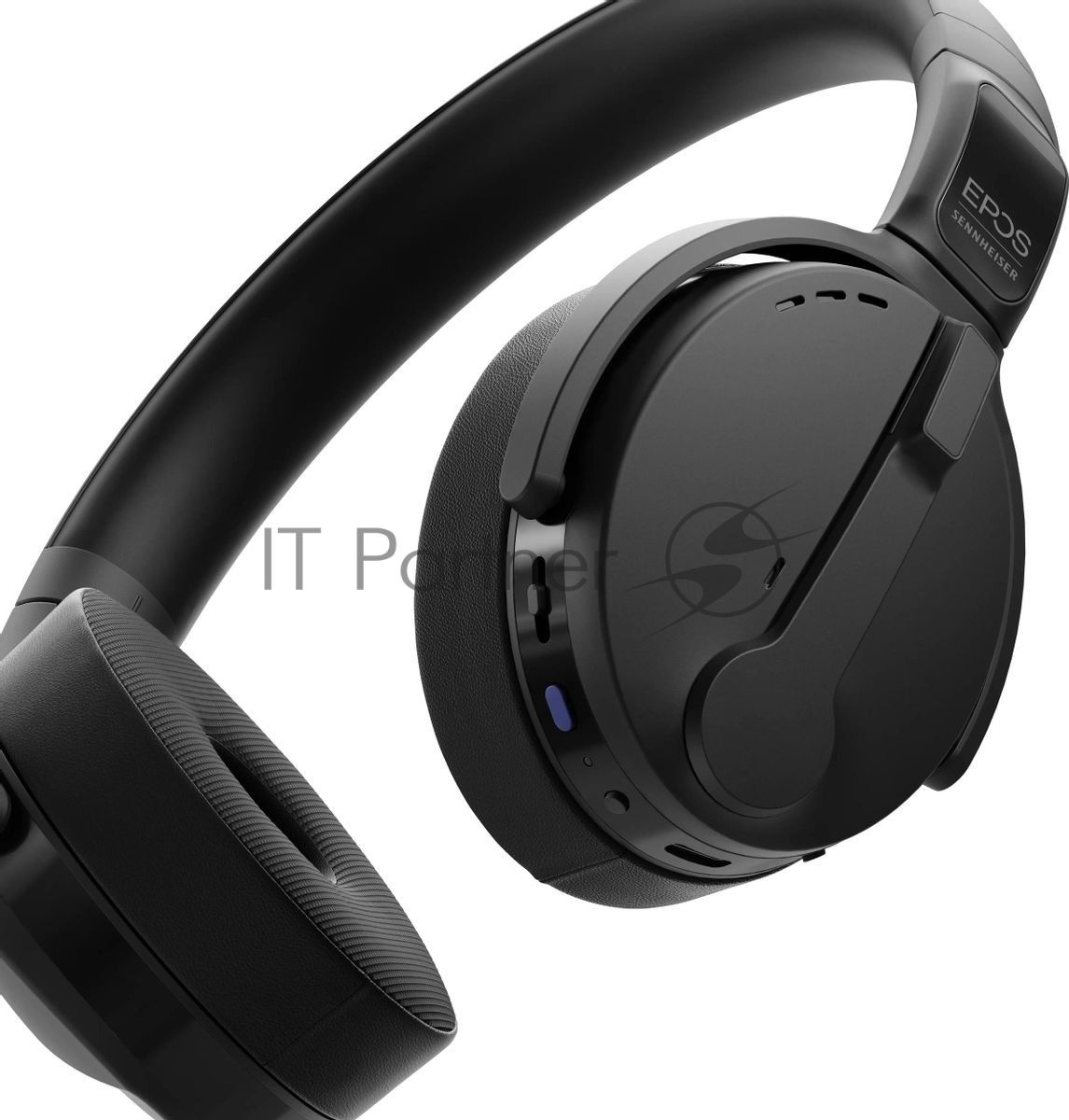 Беспроводные/проводные наушники EPOS Adapt 560 черный, накладные, Bluetooth + USB, активное шумоподавление